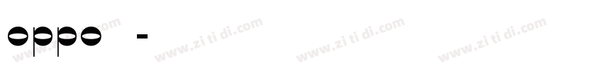 oppo字体包字体转换