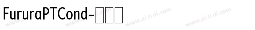 FururaPTCond字体转换