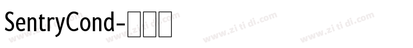 SentryCond字体转换