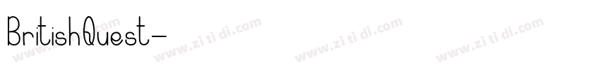BritishQuest字体转换