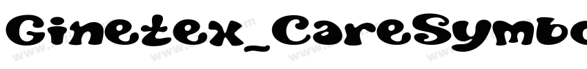 Ginetex_CareSymbols字体转换