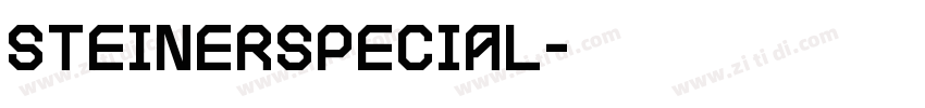 SteinerSpecial字体转换