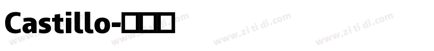 Castillo字体转换