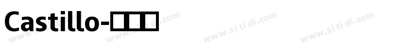 Castillo字体转换
