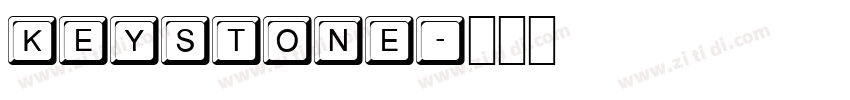 Keystone字体转换