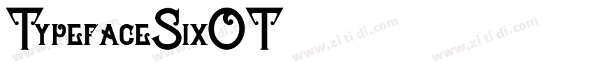 TypefaceSixOT字体转换