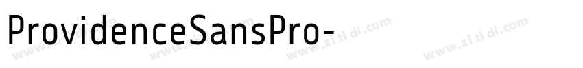 ProvidenceSansPro字体转换