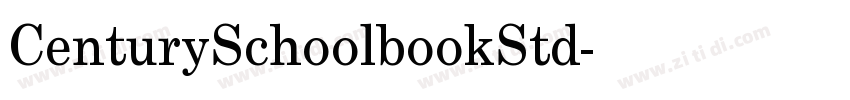 CenturySchoolbookStd字体转换