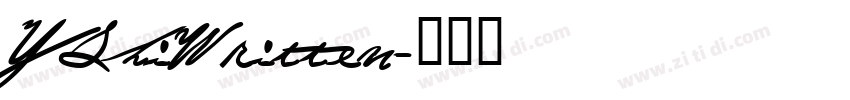 YShiWritten字体转换
