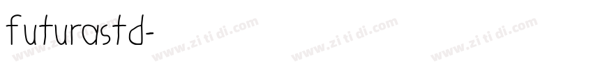 futurastd字体转换