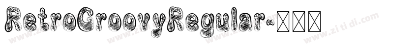 RetroGroovyRegular字体转换