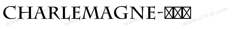 charlemagne字体转换