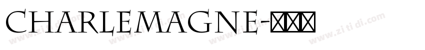 charlemagne字体转换