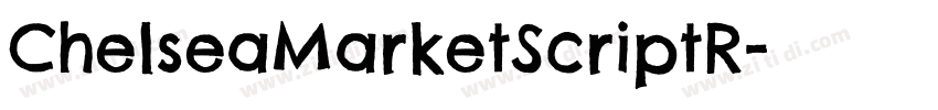ChelseaMarketScriptR字体转换