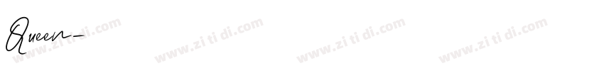 Queen字体转换