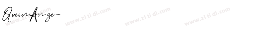 QueenAnge字体转换