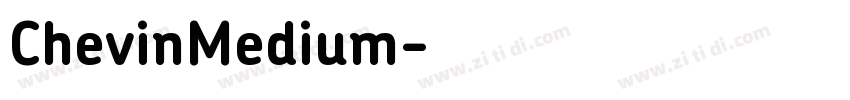 ChevinMedium字体转换