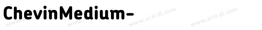 ChevinMedium字体转换