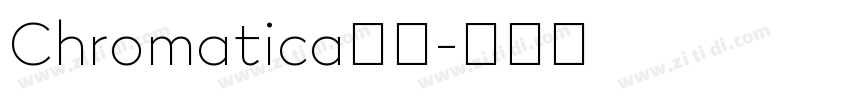 Chromatica字体字体转换