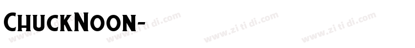 ChuckNoon字体转换