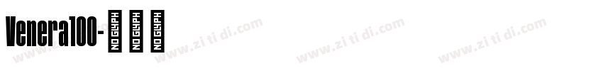 Venera100字体转换