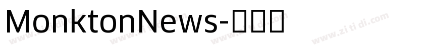 MonktonNews字体转换