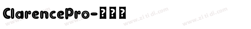 ClarencePro字体转换