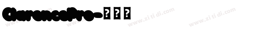 ClarencePro字体转换