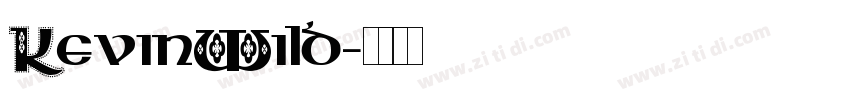 KevinWild字体转换