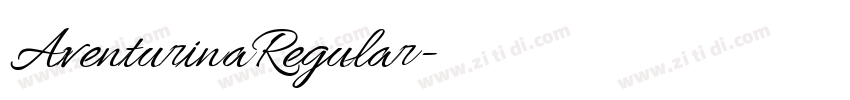 AventurinaRegular字体转换 AventurinaRegular字体转换