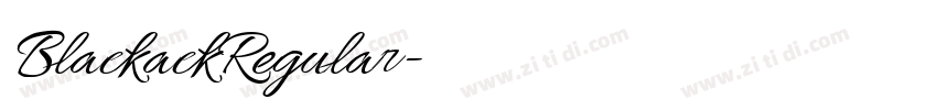 BlackackRegular字体转换 BlackackRegular字体转换