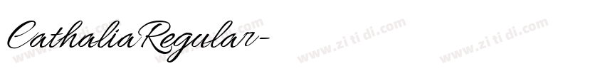 CathaliaRegular字体转换 CathaliaRegular字体转换