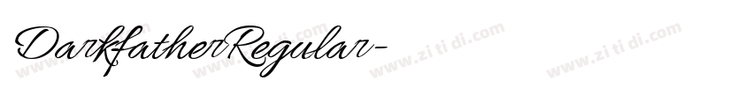 DarkfatherRegular字体转换 DarkfatherRegular字体转换