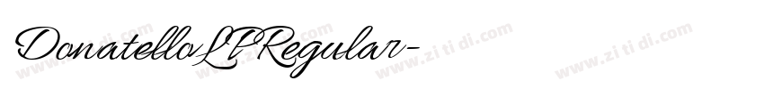 DonatelloLPRegular字体转换 DonatelloLPRegular字体转换