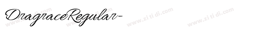 DragraceRegular字体转换 DragraceRegular字体转换
