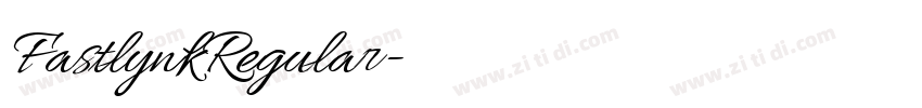 FastlynkRegular字体转换 FastlynkRegular字体转换