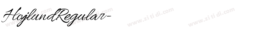 HojlundRegular字体转换 HojlundRegular字体转换