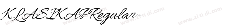 KLASIKAPRegular字体转换 KLASIKAPRegular字体转换