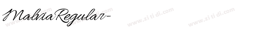 MalviaRegular字体转换 MalviaRegular字体转换