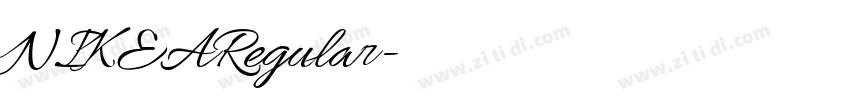NIKEARegular字体转换