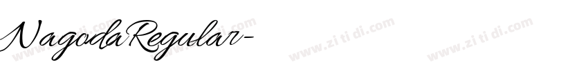 NagodaRegular字体转换 NagodaRegular字体转换