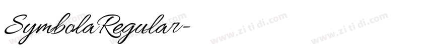 SymbolaRegular字体转换 SymbolaRegular字体转换