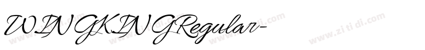 WINGKINGRegular字体转换 WINGKINGRegular字体转换