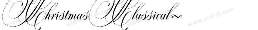 ChristmasClassical字体转换