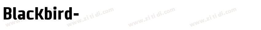 Blackbird字体转换