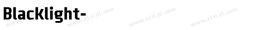 Blacklight字体转换