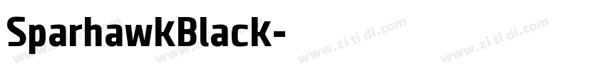 SparhawkBlack字体转换 SparhawkBlack字体转换