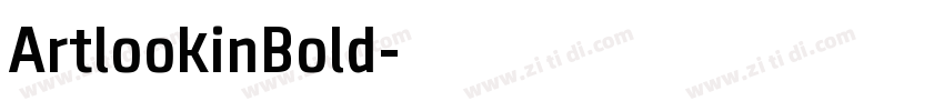 ArtlookinBold字体转换