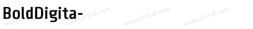 BoldDigita字体转换 BoldDigita字体转换