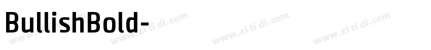 BullishBold字体转换